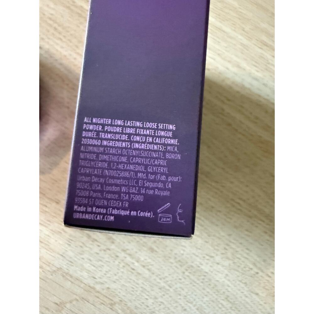 Urban Decay All Nighter Waterproof Loose Setting Powder 10g New Full Size - Picture 5 of 10